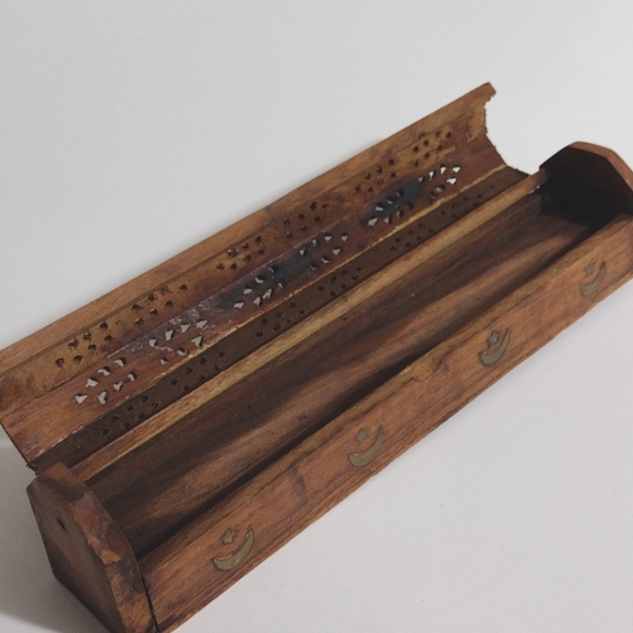 Wood Incense Box - Picture 2 of 7